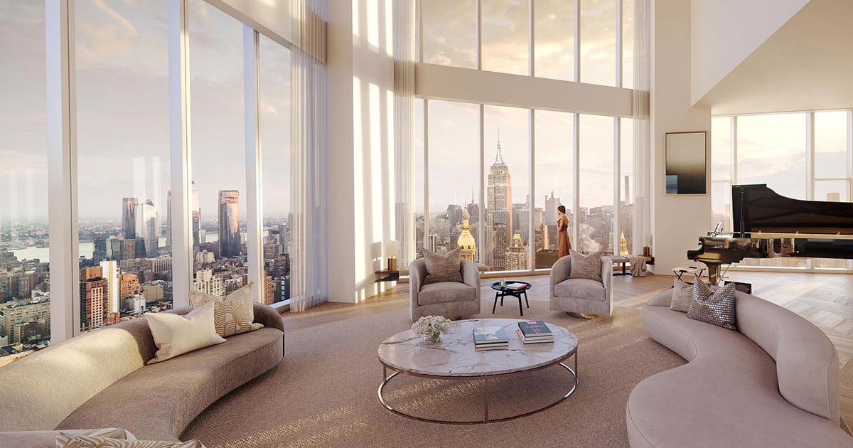 Madison Square Park Tower's Penthouse, New York City - MOSO Studio