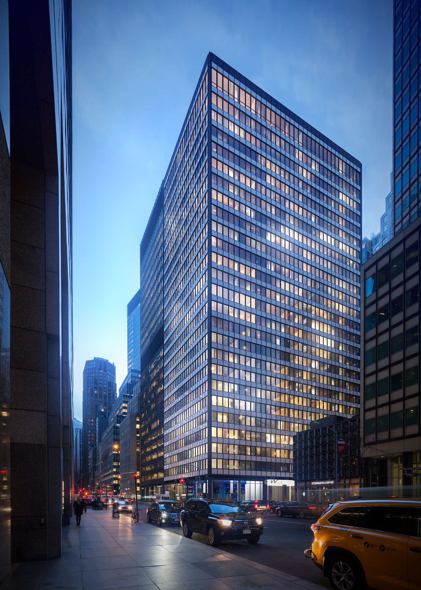 Architectural Rendering of the exterior of the 180 Water Street project located in the Financial District, New York City