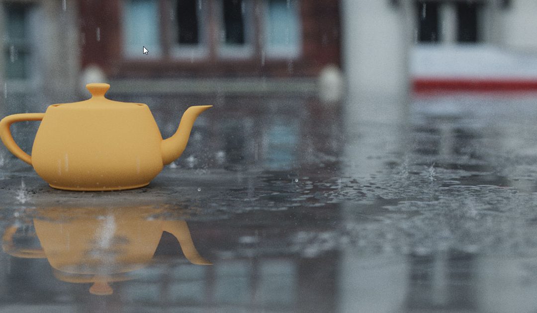 3dsmax Rain Setup